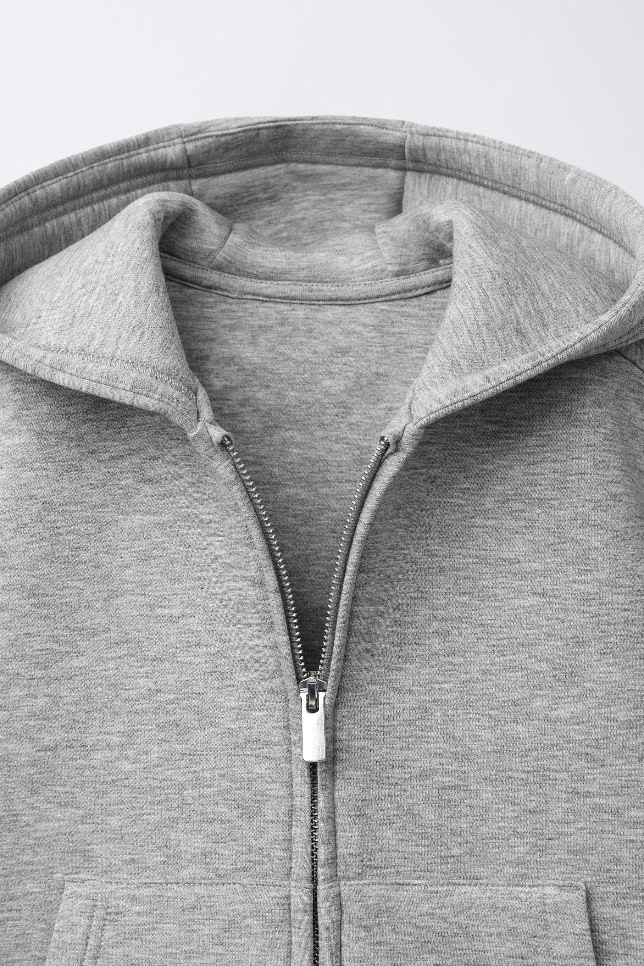 SWEAT BASIQUE EFFET NÉOPRÈNE
